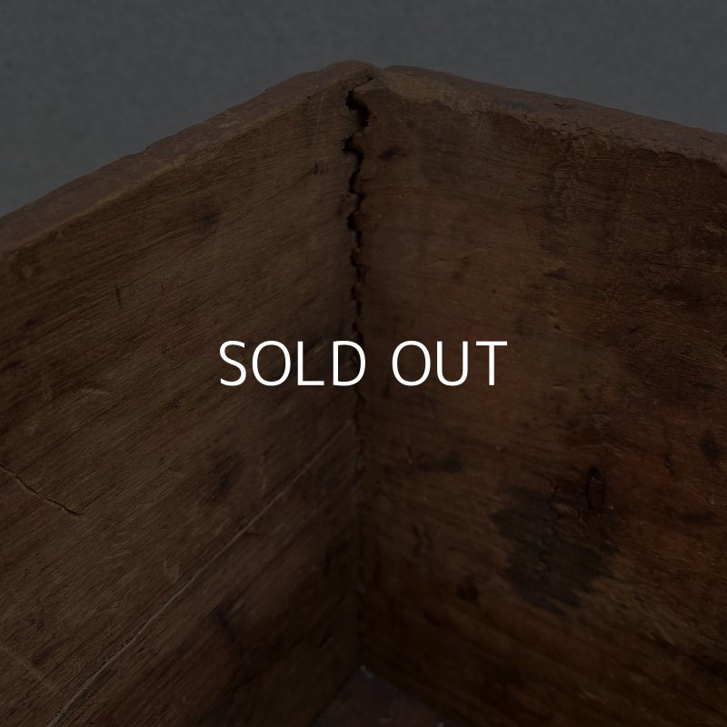 画像7: VINTAGE ANTIQUE R.E.LEE WOOD CRATE WOOD BOX ヴィンテージ アンティーク ウッドボックス 木箱 アメリカ / インダストリアル 収納 店舗什器 USA (2)