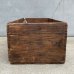 画像5: VINTAGE ANTIQUE HERCULES WOOD CRATE WOOD BOX ヴィンテージ アンティーク ウッドボックス 木箱 アメリカ / インダストリアル 収納 店舗什器 USA (1)