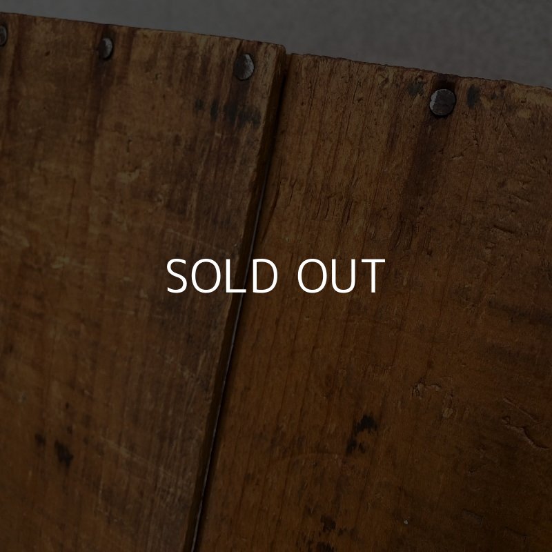 画像10: VINTAGE ANTIQUE HERCULES WOOD CRATE WOOD BOX ヴィンテージ アンティーク ウッドボックス 木箱 アメリカ / インダストリアル 収納 店舗什器 USA (2)