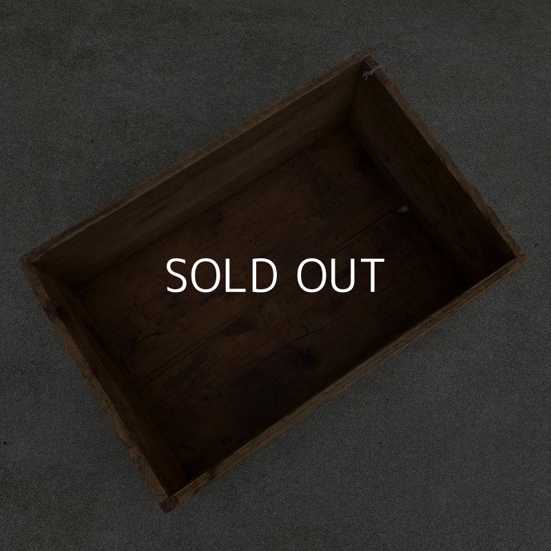 画像6: VINTAGE ANTIQUE HERCULES WOOD CRATE WOOD BOX ヴィンテージ アンティーク ウッドボックス 木箱 アメリカ / インダストリアル 収納 店舗什器 USA (2)