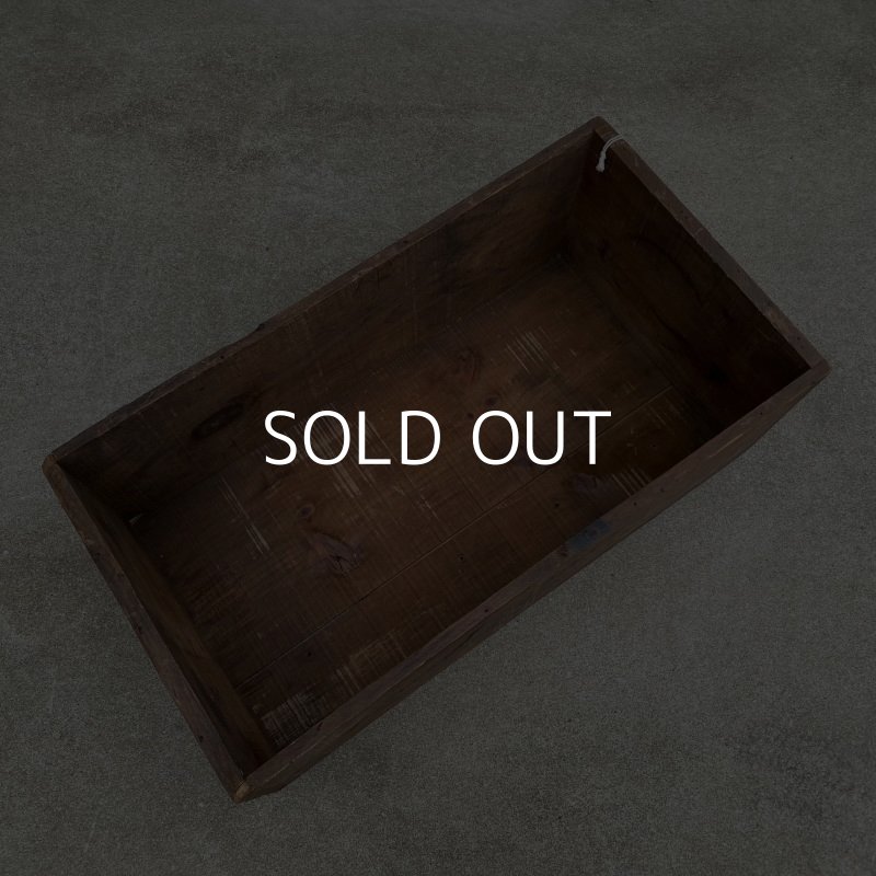 画像6: VINTAGE ANTIQUE HERCULES WOOD CRATE WOOD BOX ヴィンテージ アンティーク ウッドボックス 木箱 アメリカ / インダストリアル 収納 店舗什器 USA (1)