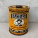 画像1: VINTAGE ANTIQUE SIR WALTER RALEIGH TOBACCO TIN CAN ヴィンテージ アンティーク 煙草 ティン 缶 アメリカ / アドバタイジング たばこ入れ 小物入れ 収納 雑貨 黄色 USA  (1)