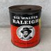 画像2: VINTAGE ANTIQUE SIR WALTER RALEIGH TOBACCO TIN CAN ヴィンテージ アンティーク 煙草 ティン 缶 アメリカ / アドバタイジング  たばこ入れ 小物入れ 収納 雑貨 USA  (2)