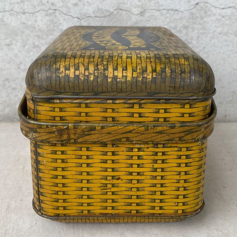 画像4: VINTAGE ANTIQUE SENSATION SMOKING TOBACCO TIN CAN ヴィンテージ アンティーク 煙草 ティン 缶 アメリカ / アドバタイジング たばこ入れ 小物入れ 収納 雑貨 USA 