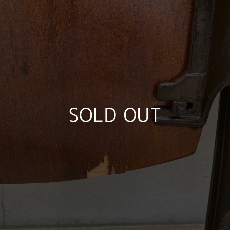 画像8: VINTAGE ANTIQUE THEATER CHAIR ヴィンテージ アンティーク シアターチェア アメリカ / 椅子 シアターベンチ 家具 木製 映画館 2連 店舗 什器 USA