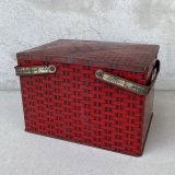 VINTAGE ANTIQUE TIGER P.LORILLARD CO. TOBACCO TIN CAN ヴィンテージ アンティーク タイガー 煙草 ティン 缶 アメリカ / アドバタイジング たばこ入れ 小物入れ 収納 雑貨 USA 