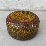 VINTAGE ANTIQUE RAWLEIGH ANTISEPTIC SALVE TIN CAN ヴィンテージ アンティーク ティン 缶 アメリカ / アドバタイジング 小物入れ クリーム入れ  収納 雑貨 USA (2)