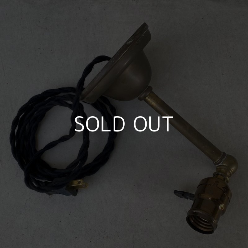 画像3: VINTAGE ANTIQUE LAMP LIGHT WALL LAMP ヴィンテージ アンティーク ライト ウォールランプ ブラケットランプ 照明 アメリカ / 壁付けランプ  真鍮 店舗什器 USA (1)