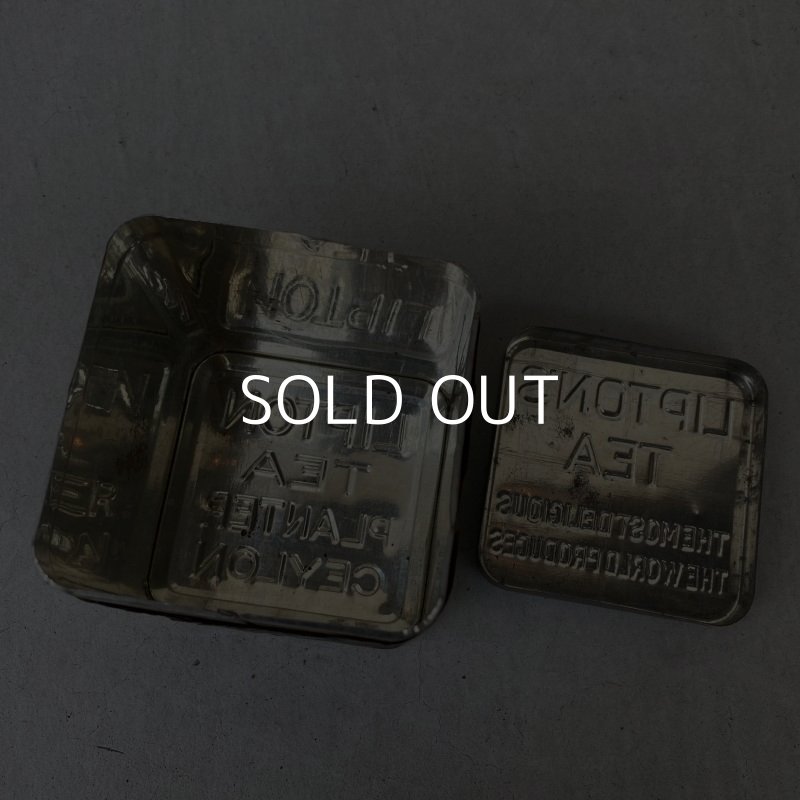 画像7: VINTAGE ANTIQUE LIPTON'S TEA TIN CAN ヴィンテージ アンティーク リプトン ティン 缶 アメリカ / アドバタイジング インテリア キッチン カフェ 小物入れ 収納 雑貨 USA