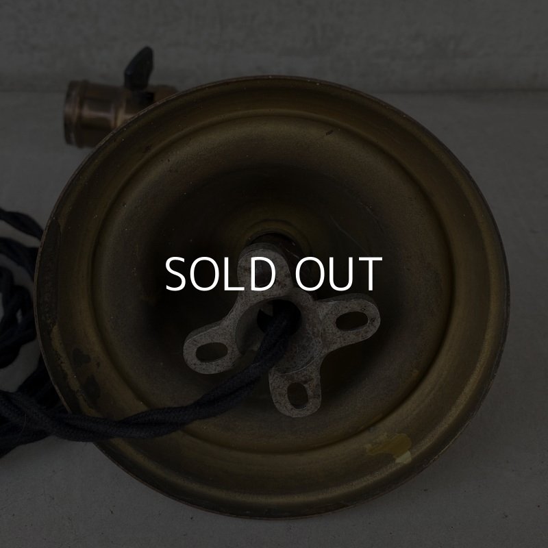 画像8: VINTAGE ANTIQUE LAMP LIGHT WALL LAMP ヴィンテージ アンティーク ライト ウォールランプ ブラケットランプ 照明 アメリカ / 壁付けランプ  真鍮 店舗什器 USA (1)