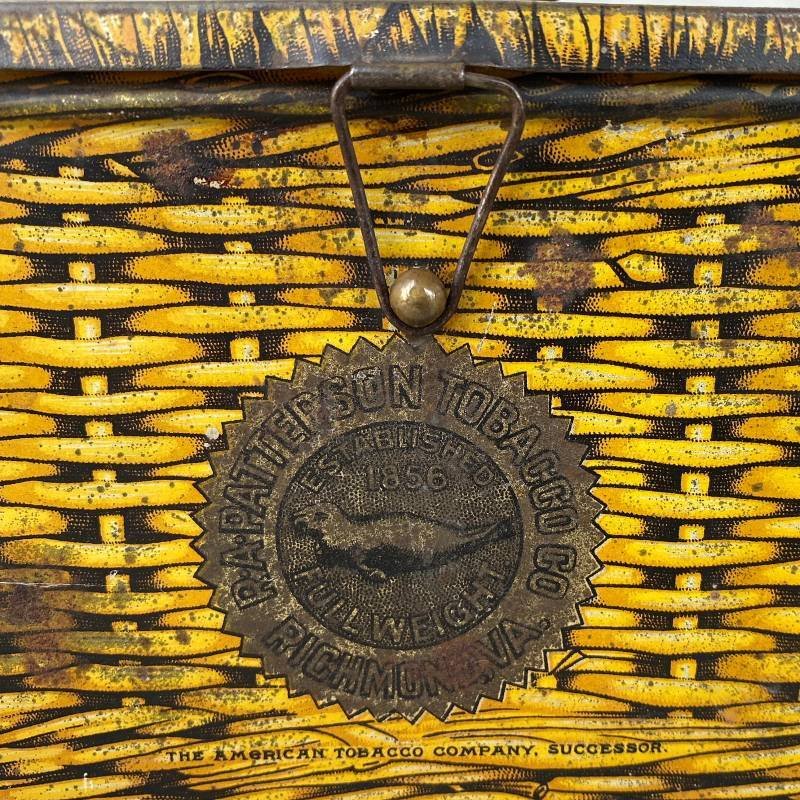 画像9: VINTAGE ANTIQUE PATTERSON'S SEAL TOBACCO TIN CAN ヴィンテージ アンティーク 煙草 ティン 缶 アメリカ / アドバタイジング たばこ入れ 小物入れ 収納 雑貨 USA 