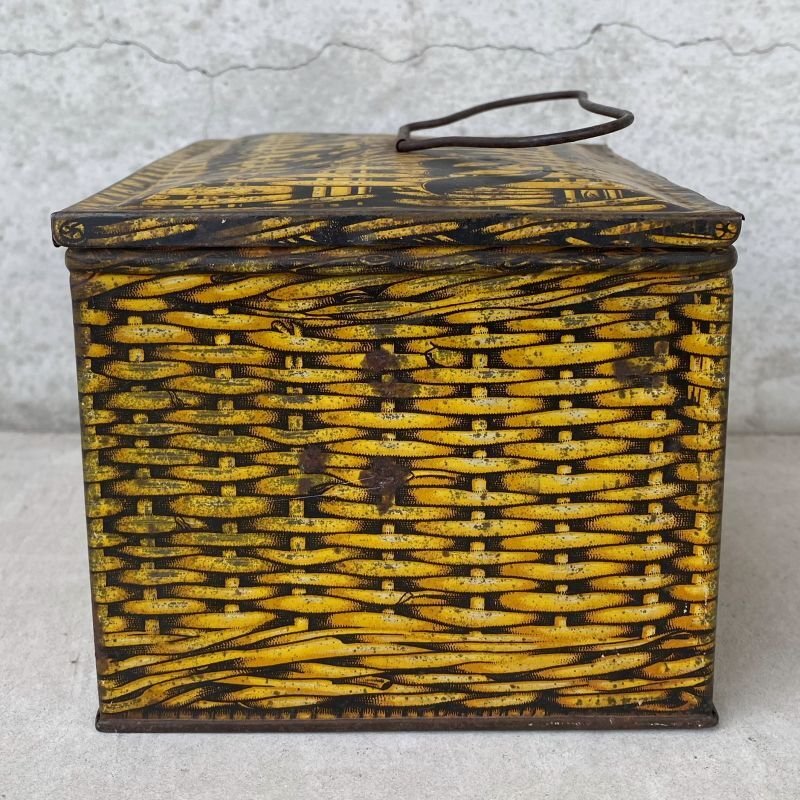 画像5: VINTAGE ANTIQUE PATTERSON'S SEAL TOBACCO TIN CAN ヴィンテージ アンティーク 煙草 ティン 缶 アメリカ / アドバタイジング たばこ入れ 小物入れ 収納 雑貨 USA 