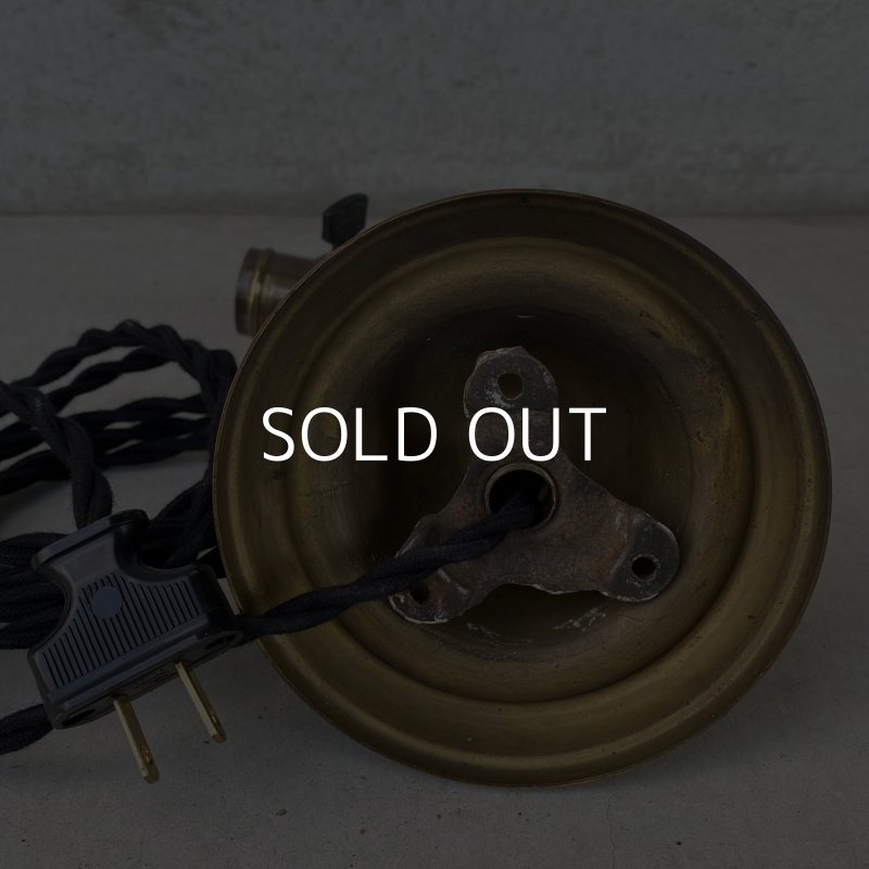 画像7: VINTAGE ANTIQUE LAMP LIGHT WALL LAMP ヴィンテージ アンティーク ライト ウォールランプ ブラケットランプ 照明 アメリカ / 壁付けランプ 真鍮 店舗什器 USA (2)