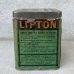 画像3: VINTAGE ANTIQUE LIPTON'S TEA TIN CAN ヴィンテージ アンティーク リプトン ティン 缶 アメリカ / アドバタイジング インテリア キッチン カフェ 小物入れ 収納 雑貨 USA 