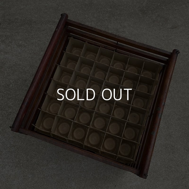 画像7: VINTAGE HUMPTY DUMPTY EGG CRATE, GUMMER MFG. CO. ヴィンテージ ハンプティダンプティ ウッドボックス アメリカ / 木箱 卵入れ インテリア USA (2)