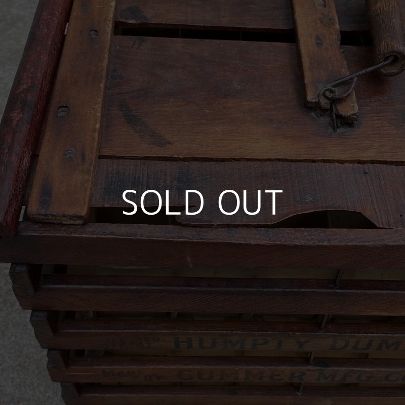 画像8: VINTAGE HUMPTY DUMPTY EGG CRATE, GUMMER MFG. CO. ヴィンテージ ハンプティダンプティ ウッドボックス アメリカ / 木箱 卵入れ インテリア USA (2)