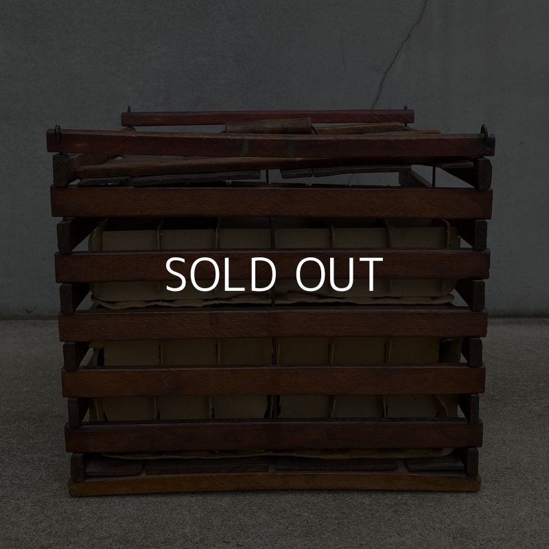 画像5: VINTAGE HUMPTY DUMPTY EGG CRATE, GUMMER MFG. CO. ヴィンテージ ハンプティダンプティ ウッドボックス アメリカ / 木箱 卵入れ インテリア USA (2)