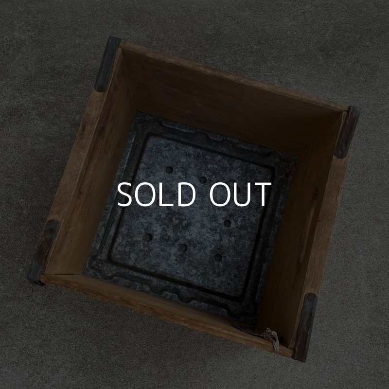 画像6: VINTAGE ANTIQUE PEVELY WOOD CRATE WOOD BOX ヴィンテージ アンティーク ウッドボックス 木箱 アメリカ / インダストリアル 運搬用 収納 店舗什器 USA (2)