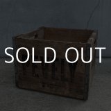 VINTAGE ANTIQUE PEVELY WOOD CRATE WOOD BOX ヴィンテージ アンティーク ウッドボックス 木箱 アメリカ / インダストリアル 運搬用 収納 店舗什器 USA (1)