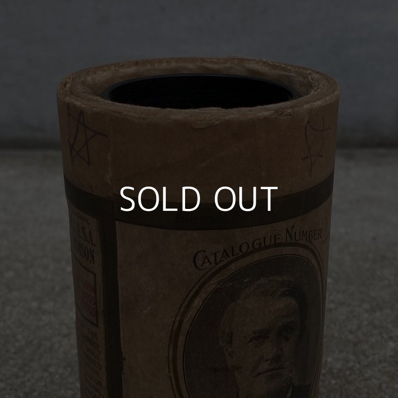 画像7: VINTAGE ANTIQUE EDISON RECORD ヴィンテージ アンティーク 蝋管 レコード エジソン アメリカ / インテリア ディスプレイ 蝋管蓄音機 円筒 USA (3)