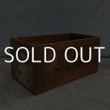 VINTAGE ANTIQUE JUNKET WOOD CRATE WOOD BOX ヴィンテージ アンティーク ウッドボックス 木箱 アメリカ / ディスプレイ アイスクリーム 運搬用 収納 店舗什器 USA 