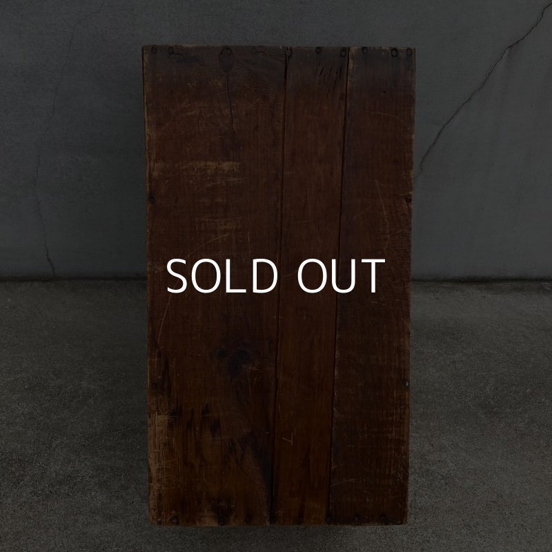 画像7: VINTAGE ANTIQUE JUNKET WOOD CRATE WOOD BOX ヴィンテージ アンティーク ウッドボックス 木箱 アメリカ / ディスプレイ アイスクリーム 運搬用 収納 店舗什器 USA 