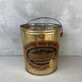 VINTAGE ANTIQUE THE ATLANTIC LARD CO. ヴィンテージ アンティーク ラード TIN缶 / アメリカ インダストリアル アドバタイジング コレクタブル 小物入れ USA