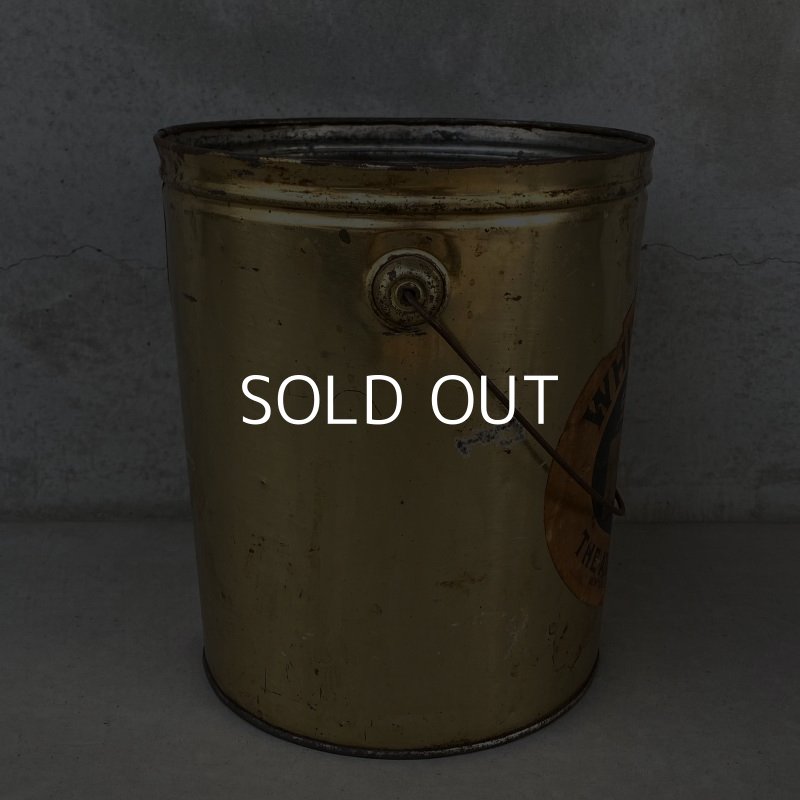 画像3: VINTAGE ANTIQUE THE ATLANTIC LARD CO. ヴィンテージ アンティーク ラード TIN缶 / アメリカ インダストリアル アドバタイジング コレクタブル 小物入れ USA