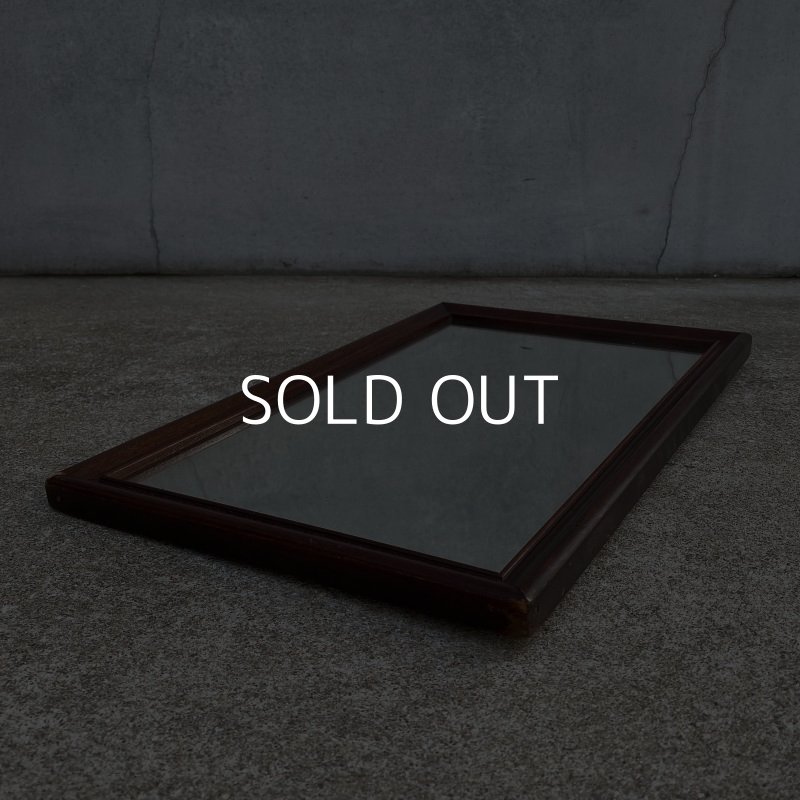 画像4: VINTAGE ANTIQUE MIRROR ヴィンテージ アンティーク ミラー 鏡 アメリカ / インテリア ディスプレイ 木製 店舗什器 USA