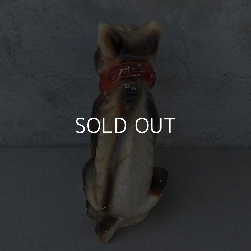 画像3: VINTAGE ANTIQUE CHALK WEAR BULLDOG ヴィンテージ アンティーク チョークウェア ブルドッグ オブジェ アメリカ / コレクタブル インテリア 置物 犬 USA