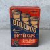 画像2: VINTAGE ANTIQUE CUPPLES CO. BULLDOG BOTTLE CUPS ヴィンテージ アンティーク ブルドッグ ボトルキャップ アメリカ / コレクタブル アドバタイジング オブジェ ディスプレイ USA (2)