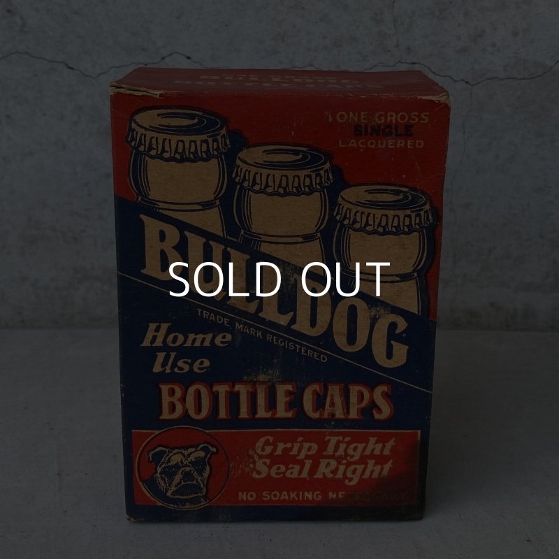 画像2: VINTAGE ANTIQUE CUPPLES CO. BULLDOG BOTTLE CUPS ヴィンテージ アンティーク ブルドッグ ボトルキャップ アメリカ / コレクタブル アドバタイジング オブジェ ディスプレイ USA