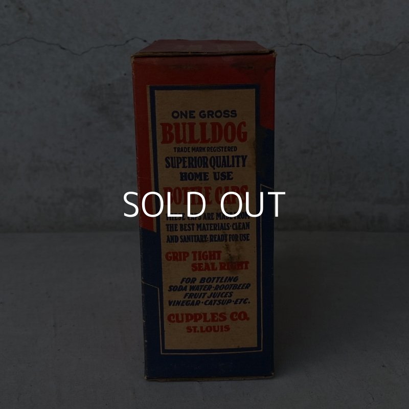 画像4: VINTAGE ANTIQUE CUPPLES CO. BULLDOG BOTTLE CUPS ヴィンテージ アンティーク ブルドッグ ボトルキャップ アメリカ / コレクタブル アドバタイジング オブジェ ディスプレイ USA