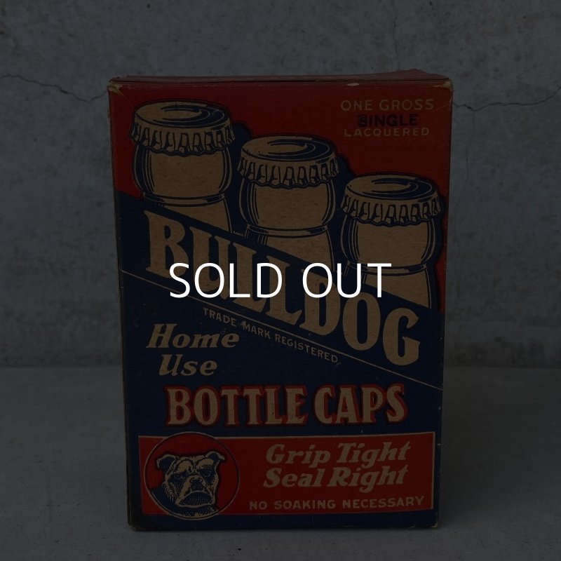 画像3: VINTAGE ANTIQUE CUPPLES CO. BULLDOG BOTTLE CUPS ヴィンテージ アンティーク ブルドッグ ボトルキャップ アメリカ / コレクタブル アドバタイジング オブジェ ディスプレイ USA