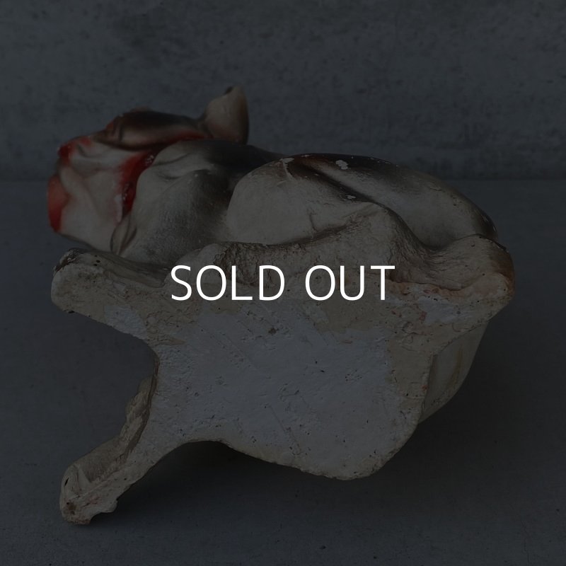 画像7: VINTAGE ANTIQUE CHALK WEAR BULLDOG ヴィンテージ アンティーク チョークウェア ブルドッグ オブジェ アメリカ / コレクタブル インテリア 置物 犬 USA