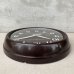 画像3: VINTAGE ANTIQUE GENERAL ELECTRIC WALL CLOCK ヴィンテージ アンティーク ウォールクロック 掛け時計 アメリカ / インダストリアル スクールクロック ダークブラウン 焦げ茶色 店舗什器 USA