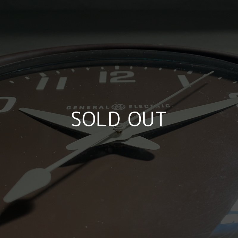 画像7: VINTAGE ANTIQUE GENERAL ELECTRIC WALL CLOCK ヴィンテージ アンティーク ウォールクロック 掛け時計 アメリカ / インダストリアル スクールクロック ダークブラウン 焦げ茶色 店舗什器 USA
