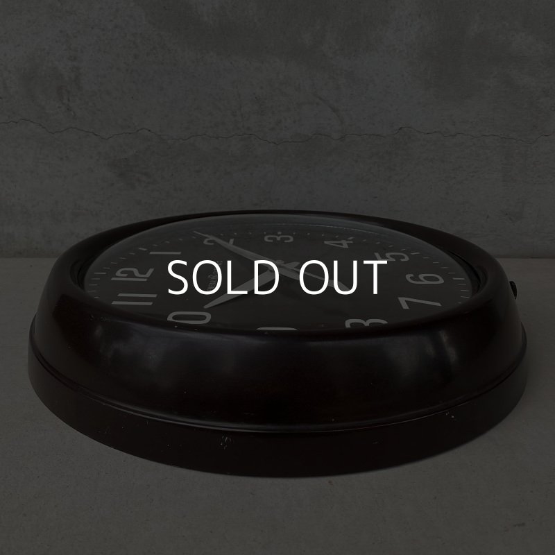 画像5: VINTAGE ANTIQUE GENERAL ELECTRIC WALL CLOCK ヴィンテージ アンティーク ウォールクロック 掛け時計 アメリカ / インダストリアル スクールクロック ダークブラウン 焦げ茶色 店舗什器 USA