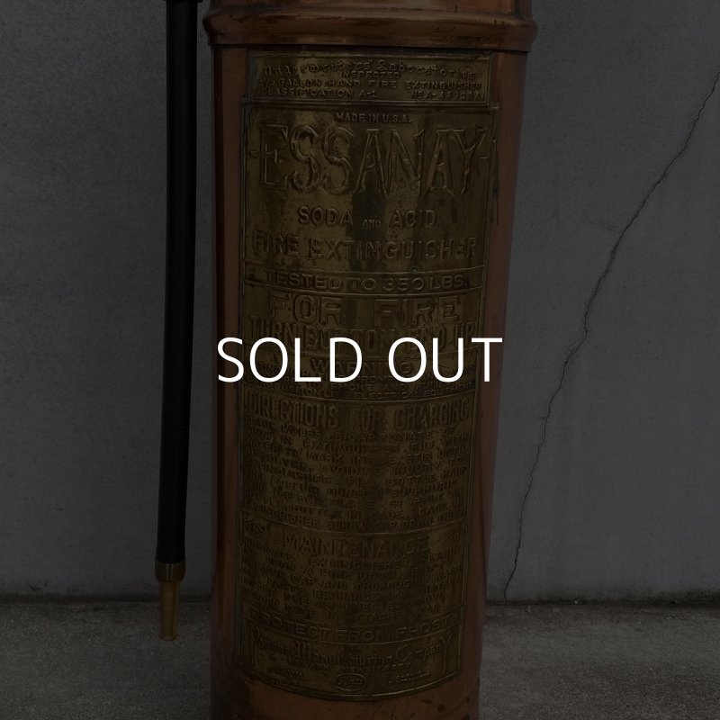 画像7: VINTAGE ANTIQUE FIRE EXTINGUISHER PYRENE ヴィンテージ アンティーク 消火器 / アメリカ オブジェ ディスプレイ 店舗什器 真鍮 USA