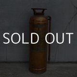 VINTAGE ANTIQUE FIRE EXTINGUISHER THE GENERAL DETROIT CORP. ヴィンテージ アンティーク 消火器 / アメリカ オブジェ ディスプレイ 店舗什器 真鍮 USA