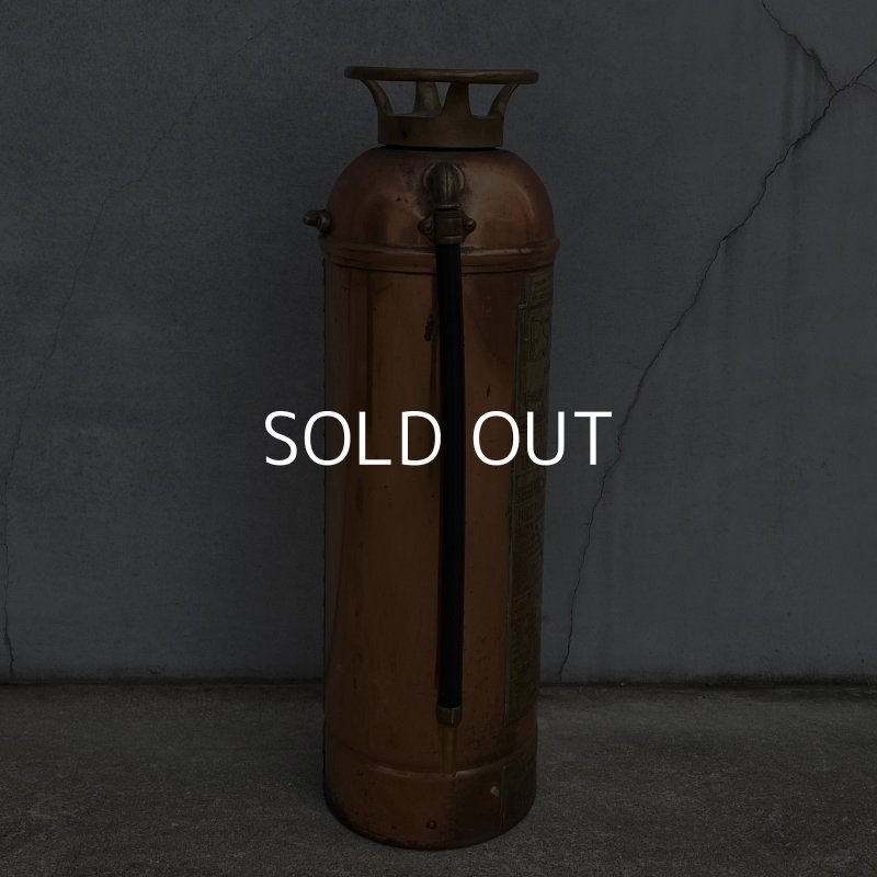 画像3: VINTAGE ANTIQUE FIRE EXTINGUISHER PYRENE ヴィンテージ アンティーク 消火器 / アメリカ オブジェ ディスプレイ 店舗什器 真鍮 USA