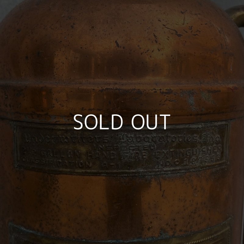 画像8: VINTAGE ANTIQUE FIRE EXTINGUISHER THE GENERAL DETROIT CORP. ヴィンテージ アンティーク 消火器 / アメリカ オブジェ ディスプレイ 店舗什器 真鍮 USA