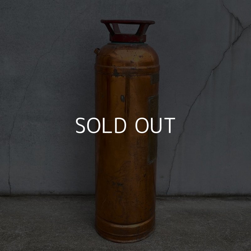 画像3: VINTAGE ANTIQUE FIRE EXTINGUISHER THE GENERAL DETROIT CORP. ヴィンテージ アンティーク 消火器 / アメリカ オブジェ ディスプレイ 店舗什器 真鍮 USA