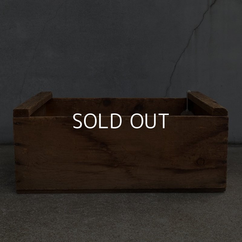 画像3: VINTAGE ANTIQUE WOOD CRATE WOOD BOX LUCKY KNOLL ヴィンテージ アンティーク ウッドボックス 木箱 アメリカ / ディスプレイ 運搬用 収納 店舗什器 USA