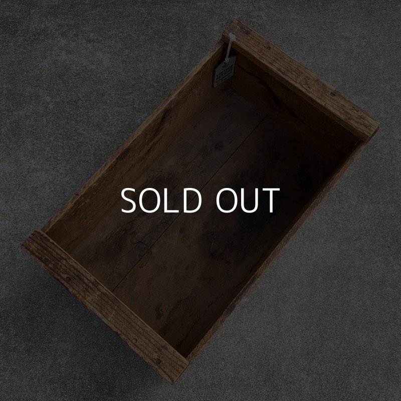 画像6: VINTAGE ANTIQUE WOOD CRATE WOOD BOX LUCKY KNOLL ヴィンテージ アンティーク ウッドボックス 木箱 アメリカ / ディスプレイ 運搬用 収納 店舗什器 USA