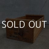 VINTAGE ANTIQUE WOOD CRATE WOOD BOX LUCKY KNOLL ヴィンテージ アンティーク ウッドボックス 木箱 アメリカ / ディスプレイ 運搬用 収納 店舗什器 USA 