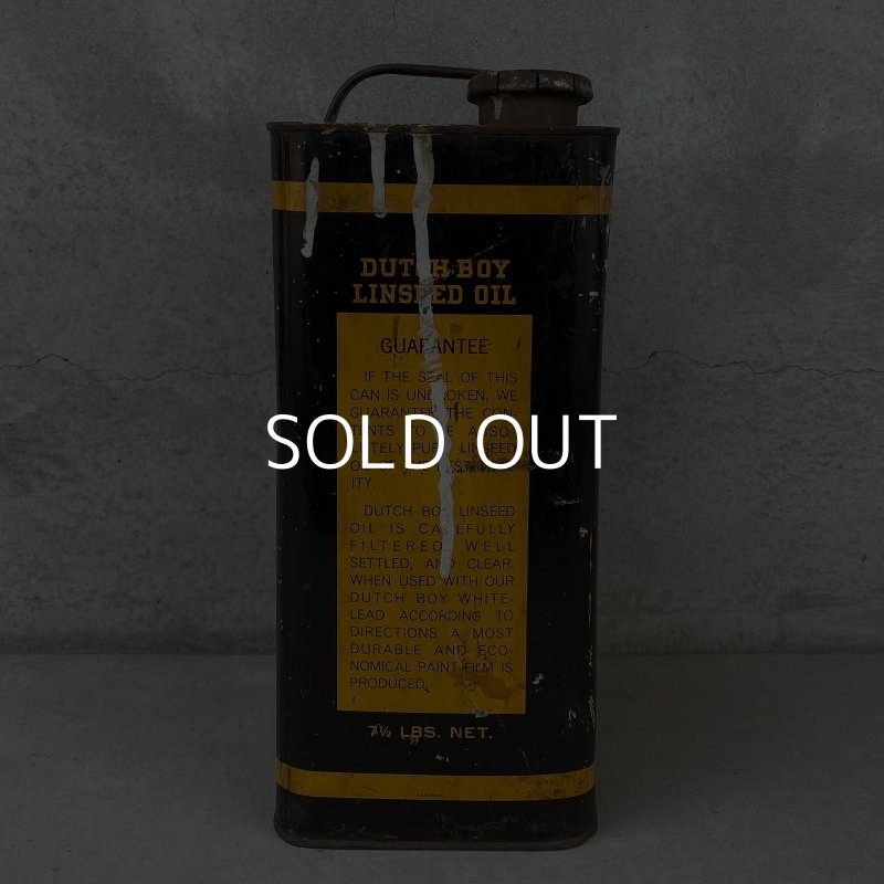 画像4: VINTAGE ANTIQUE DUTCH BOY ヴィンテージ アンティーク ダッチボーイ TIN缶 ペイント缶 アメリカ / インダストリアル ガレージ ディスプレイ コレクタブル USA (5)