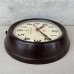 画像6: VINTAGE ANTIQUE GENERAL ELECTRIC TELECHRON WALL CLOCK ヴィンテージ アンティーク ウォールクロック 掛け時計 アメリカ / インダストリアル スクールクロック ダークブラウン 焦げ茶色 小型 店舗什器 USA