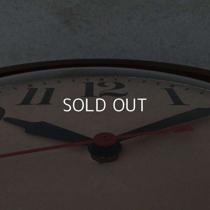 画像7: VINTAGE ANTIQUE SETH THOMAS WALL CLOCK ヴィンテージ アンティーク ウォールクロック 掛け時計 アメリカ / インダストリアル スクールクロック ブラウン 茶色 店舗什器 USA