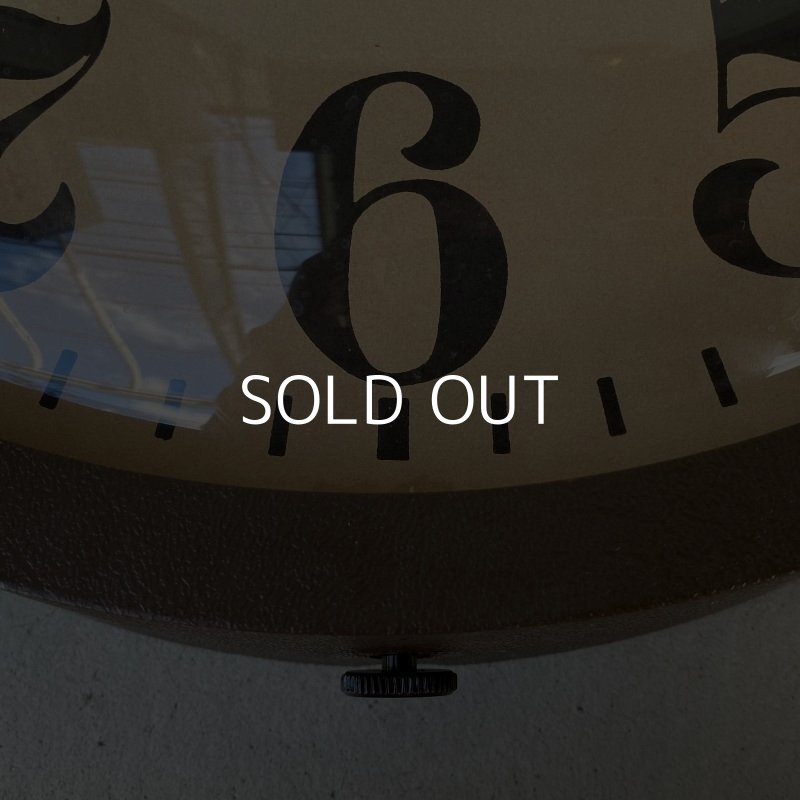 画像8: VINTAGE ANTIQUE SETH THOMAS WALL CLOCK ヴィンテージ アンティーク ウォールクロック 掛け時計 アメリカ / インダストリアル スクールクロック ブラウン 茶色 店舗什器 USA